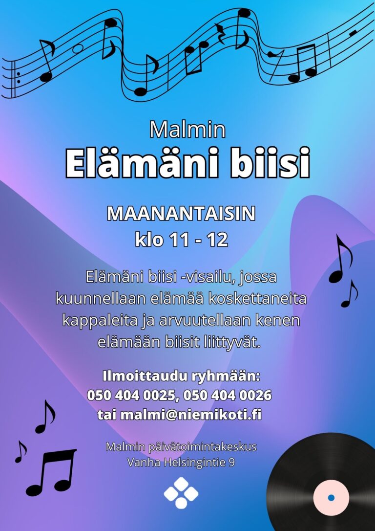 Malmin elämäni biisi