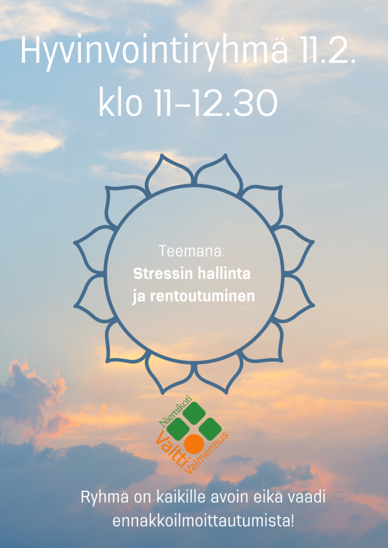 Hyvinvointi: Stressin hallinta ja rentoutuminen