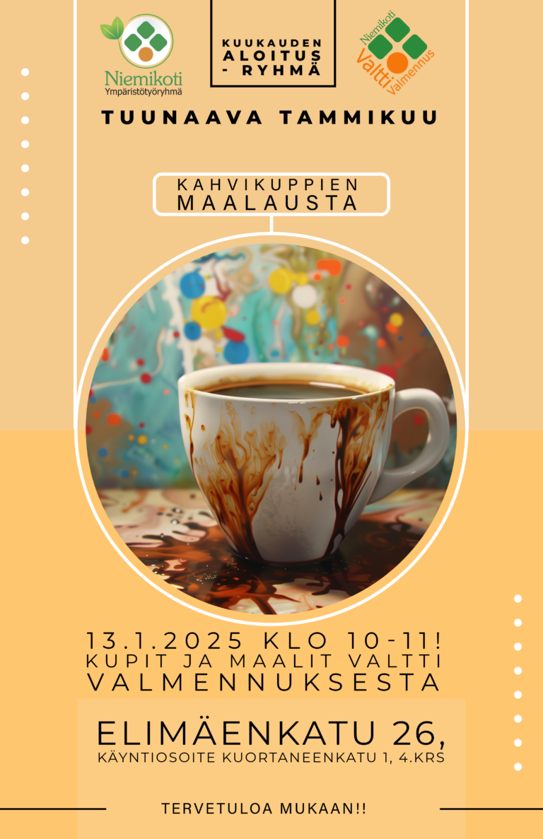 Kuukauden aloitus -ryhmävalmennus: TUUNAAVA TAMMIKUU