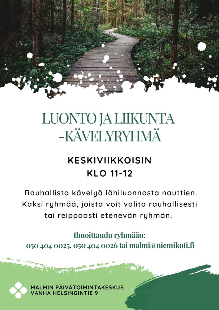 Luonto & liikunta -kävelyryhmä