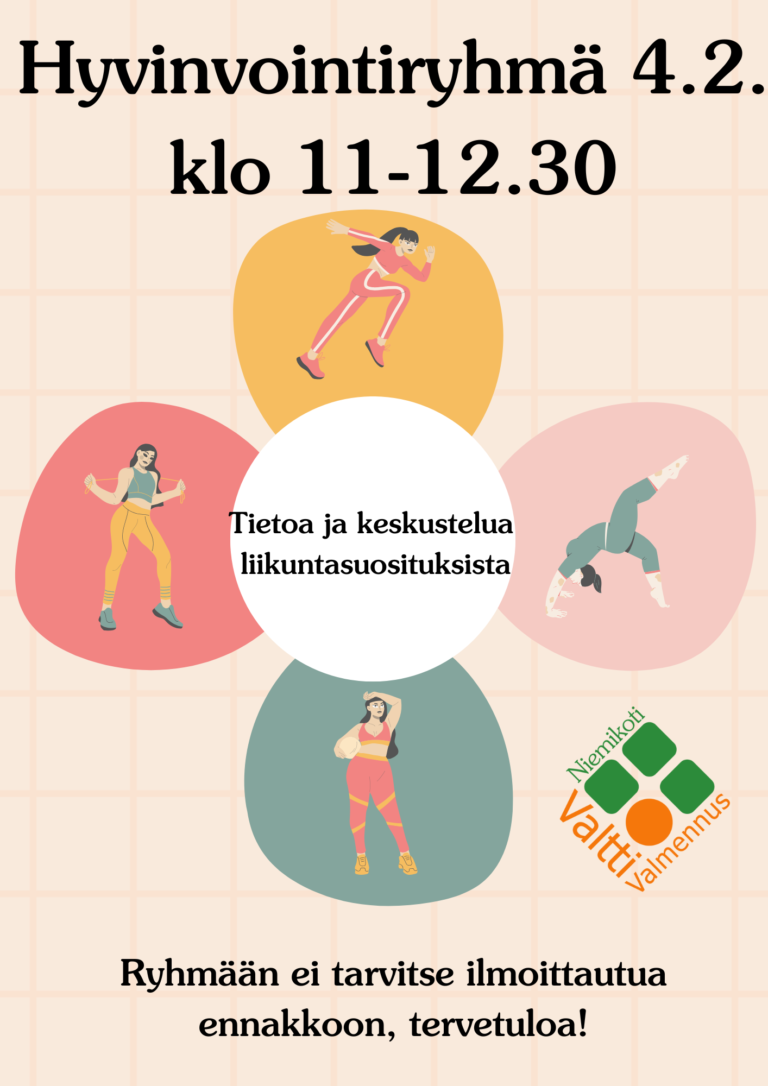 Hyvinvointiryhmä: Liikuntasuositukset