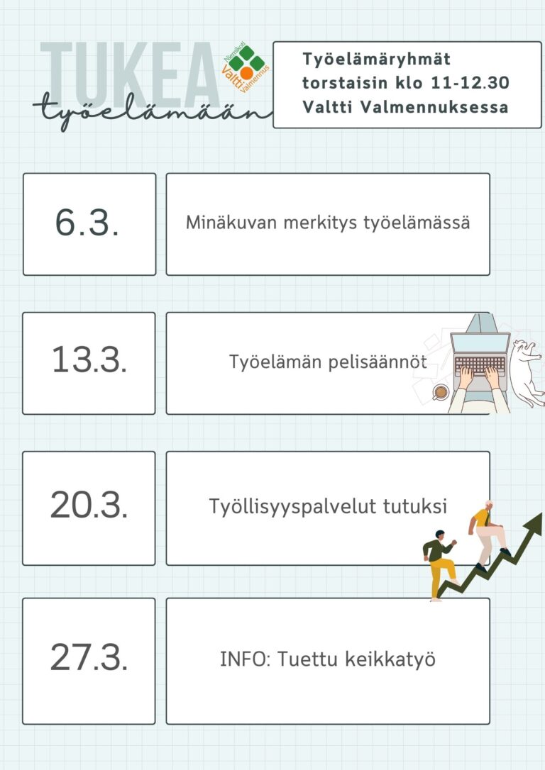 Työelämäryhmä: Työelämän pelisäännöt