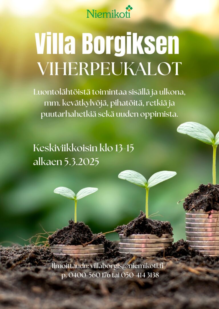 Viherpeukalot – luonto- ja puutarharyhmä
