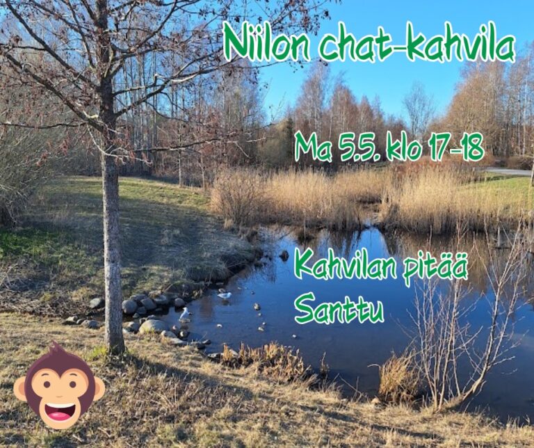 Niilon chat-kahvila 5.5. klo 17-18