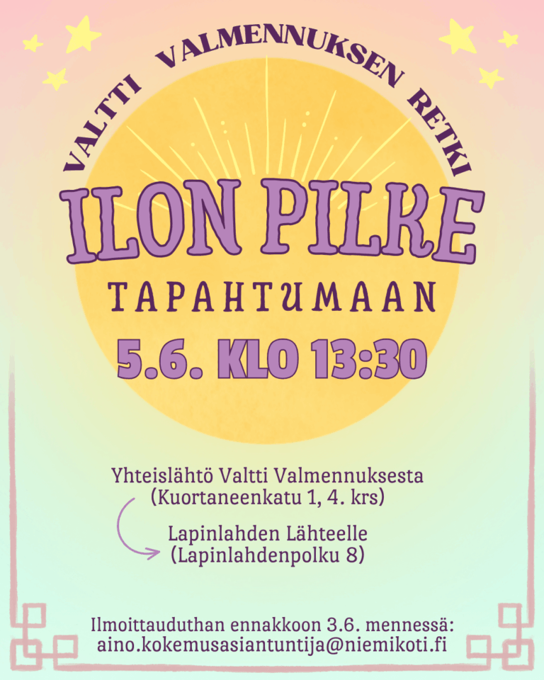 Retki Ilonpilke-tapahtumaan