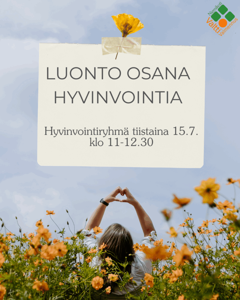 Hyvinvointiryhmä: Luonto osana hyvinvointia