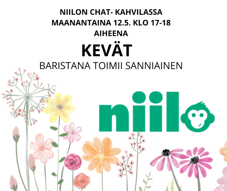 Niilon chat-kahvila 12.5. klo 17-18