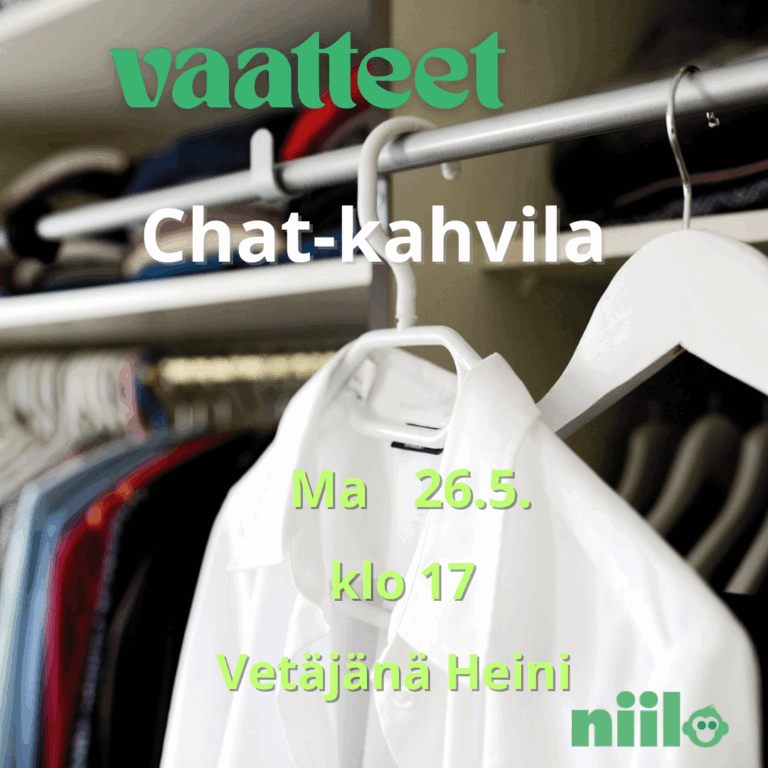 Niilon chat-kahvila 26.5. klo 17-18