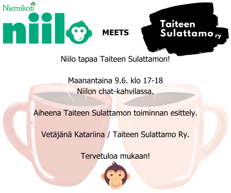 Niilon chat-kahvila 9.6. klo 17-18