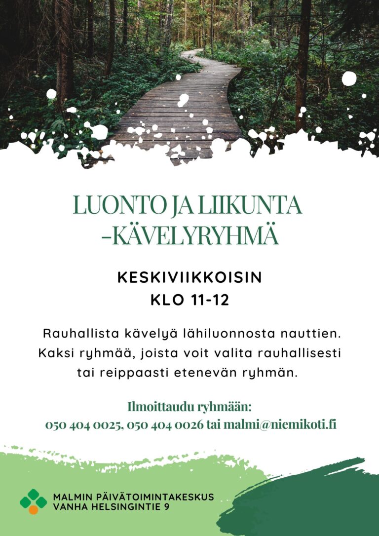 Luonto & liikunta -kävelyryhmä