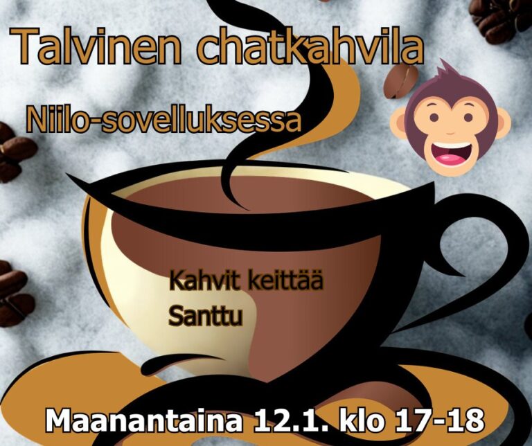 Niilon chat-kahvila 12.1. klo 17-18