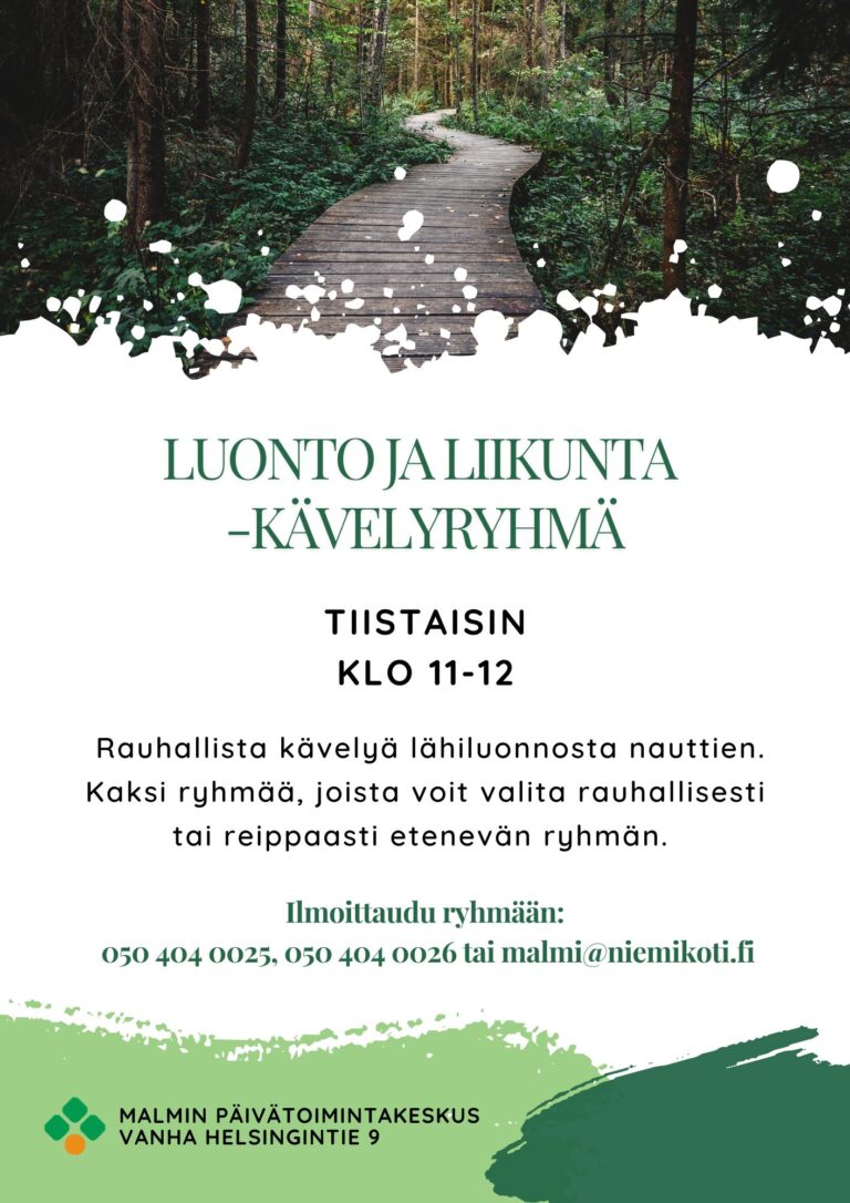 Luonto & liikunta -kävelyryhmä