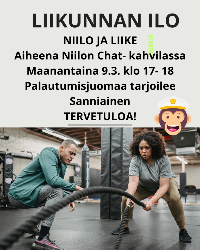 Niilon chat-kahvila 9.3. klo 17-18
