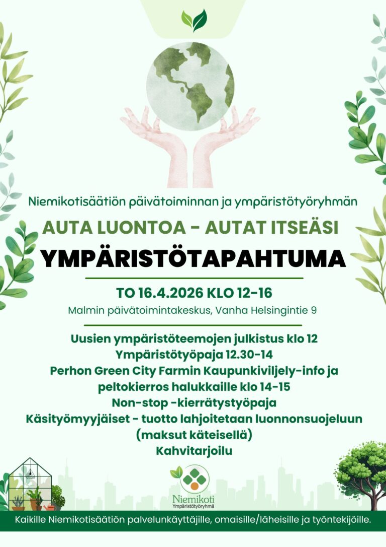 Auta luontoa – autat itseäsi -ympäristötapahtuma