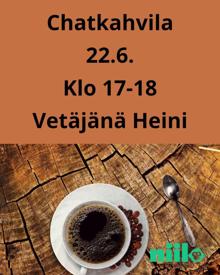 Niilon chat-kahvila 22.6. klo 17-18