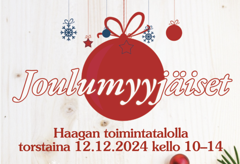 Haagan joulumyyjäiset 12.12.